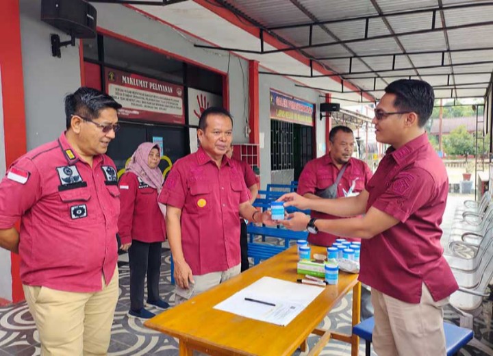 Tim Divisi Pas Jambi Sidak Ke Lapas Kelas IIB Muara Bungo, Beberapa Barang Terlarang Disita Dan Dimusnahkan