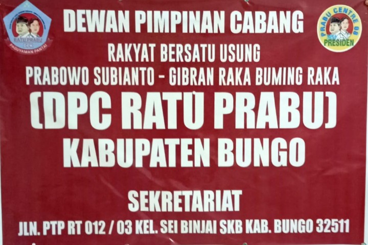 Dewan Pimpinan Cabang RATU PRABU Telah Terbentuk Di Kabupaten Bungo