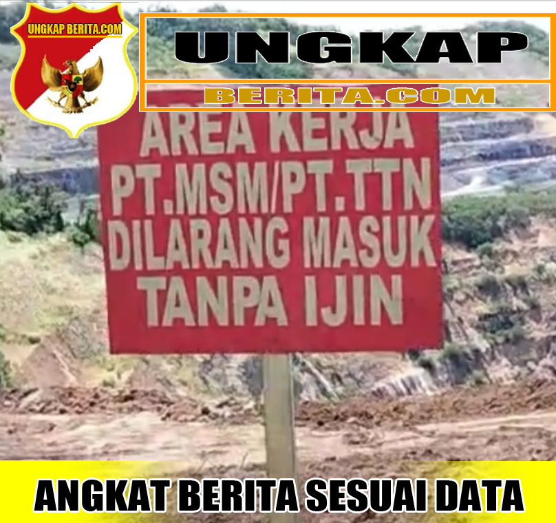 Dengan Adanya Kunjungan Dari Kementrian ESDM Dan Pertambangan PT. MSM/TTN, Menghentikan Kegiatan Pertambangan. Bitung Sulawesi Utara