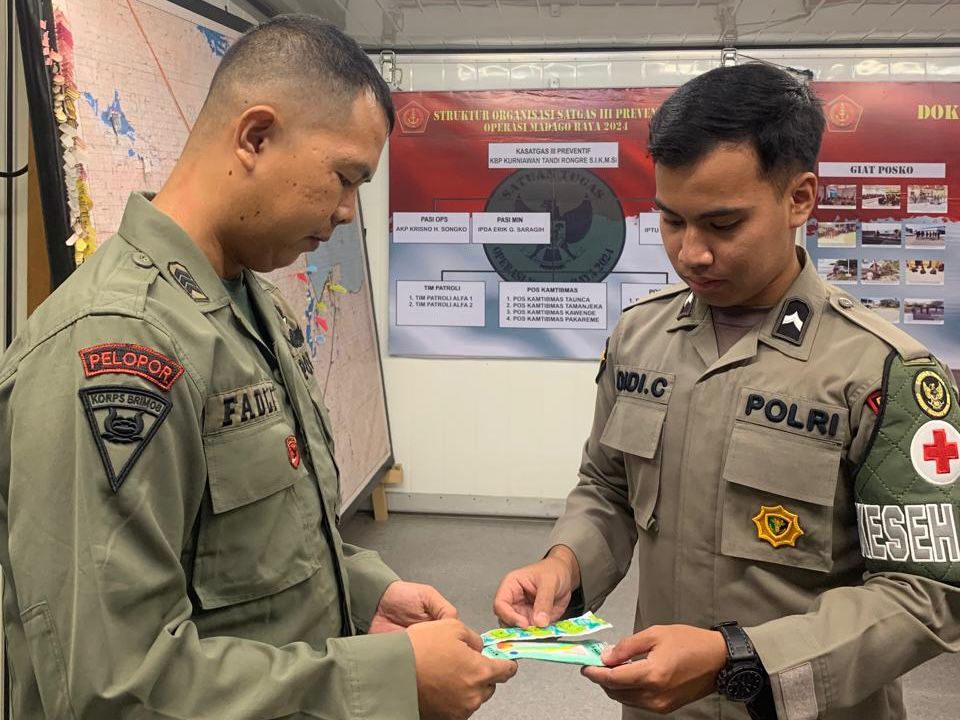 *Cek Kesehatan Berkala, Kasubsatgas Dokkes: Kesehatan Personel Prioritas Utama Sebelum Patroli Jalur Klasik*