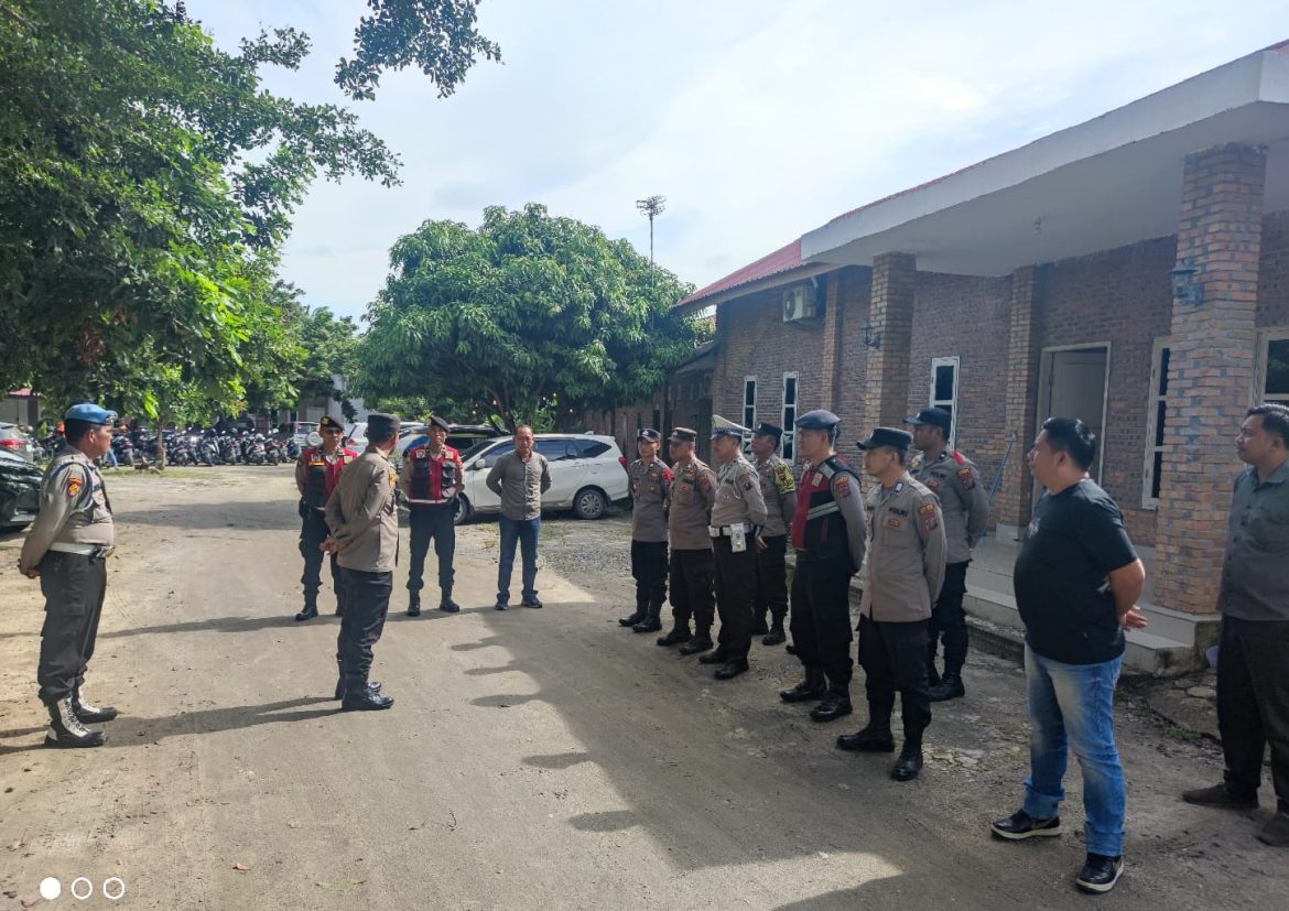 Polres Batu Bara Pengamanan Kampanye Dialogis
