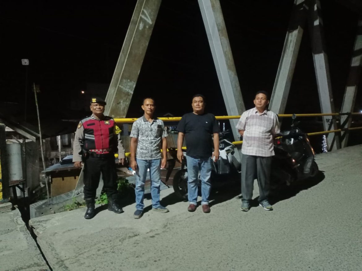 Susuri Jalanan, Patroli Polsek Medang Deras Antisipasi Geng Motor