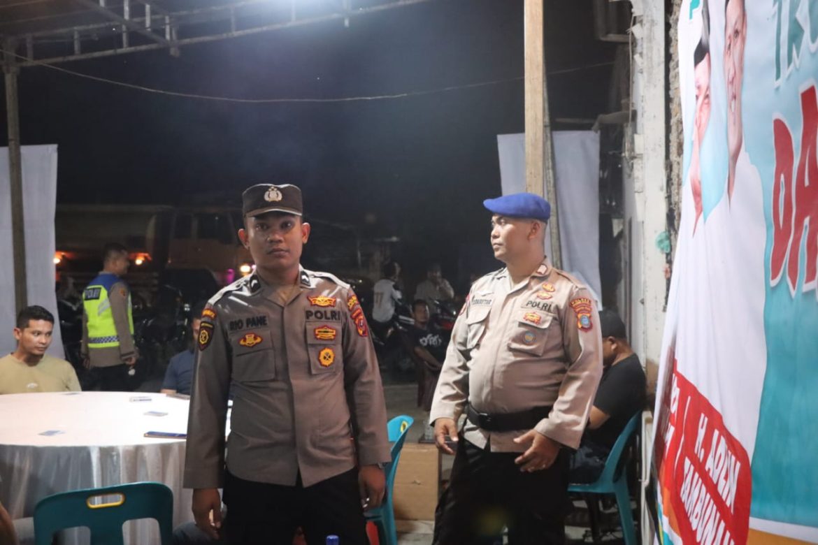 Kawal Kampanye Pilkada 2024, Polres Sergai Pengamanan Lokasi