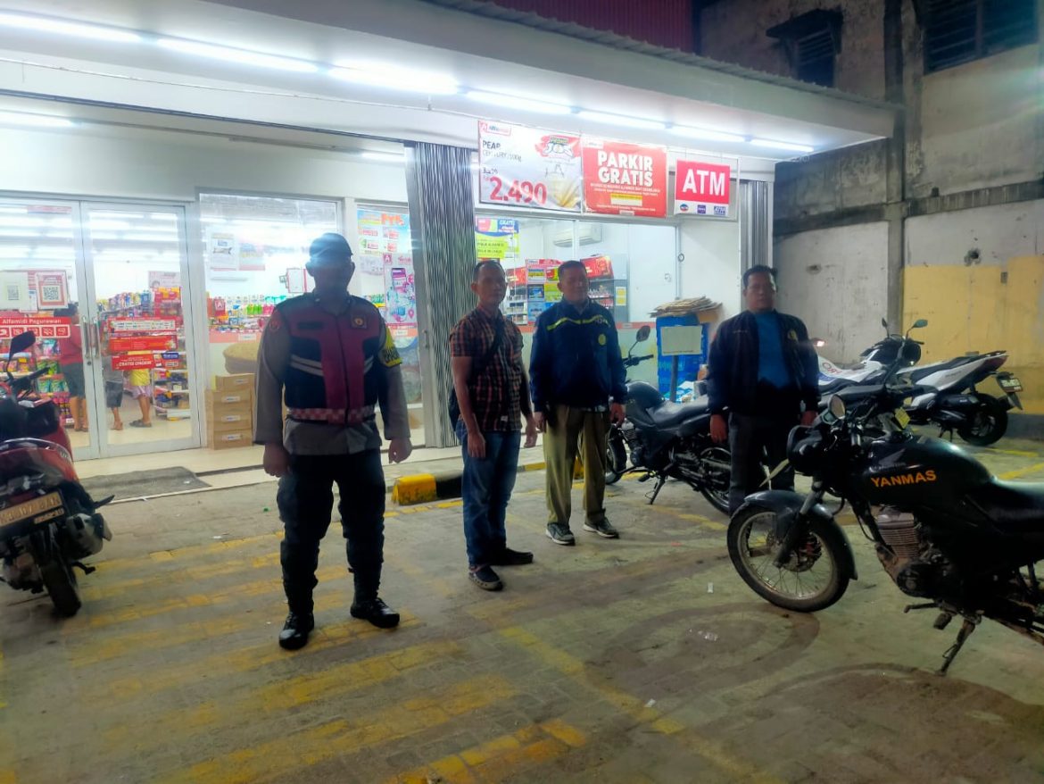 Antisipasi Geng Motor dan Kejahatan Jalanan, Polsek Medang Deras Perkuat Patroli Mobile