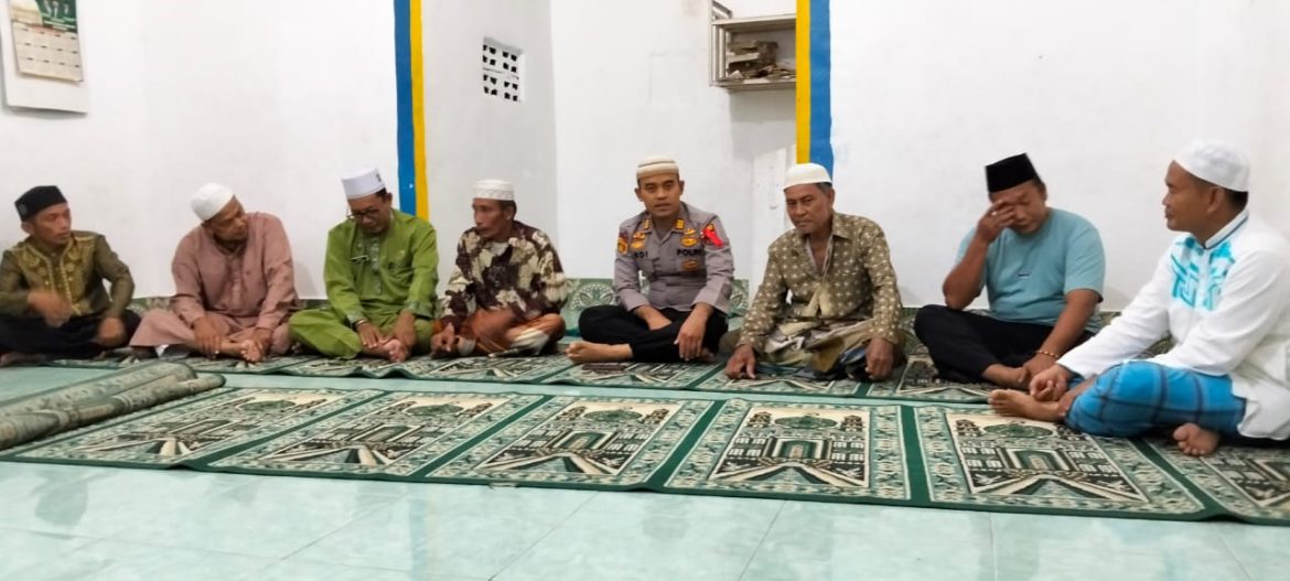 Kapolsek Medang Deras AKP Abdi Tansar, S.H, M.H Cooling System Lewat Sholat Subuh Berjamaah