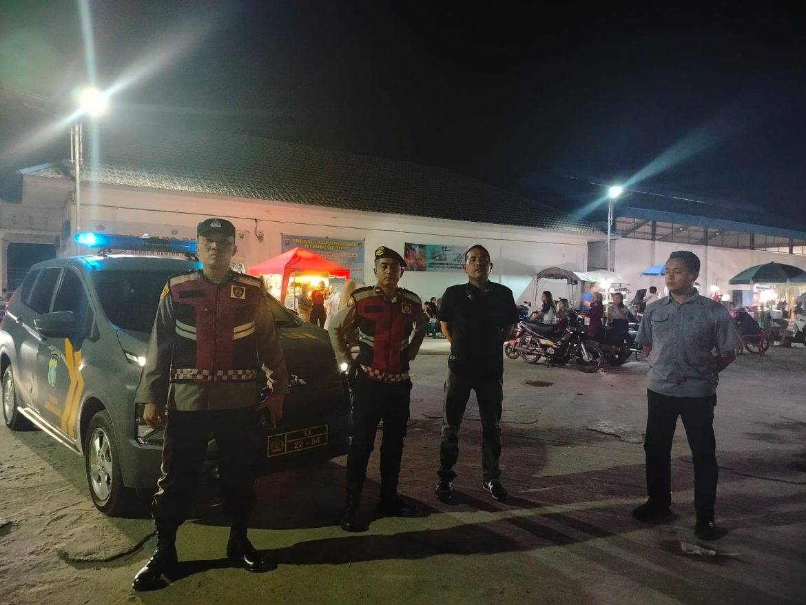Antisipasi Gemot dan Begal, Patroli Polsek Labuhan Ruku Susuri Jalanan