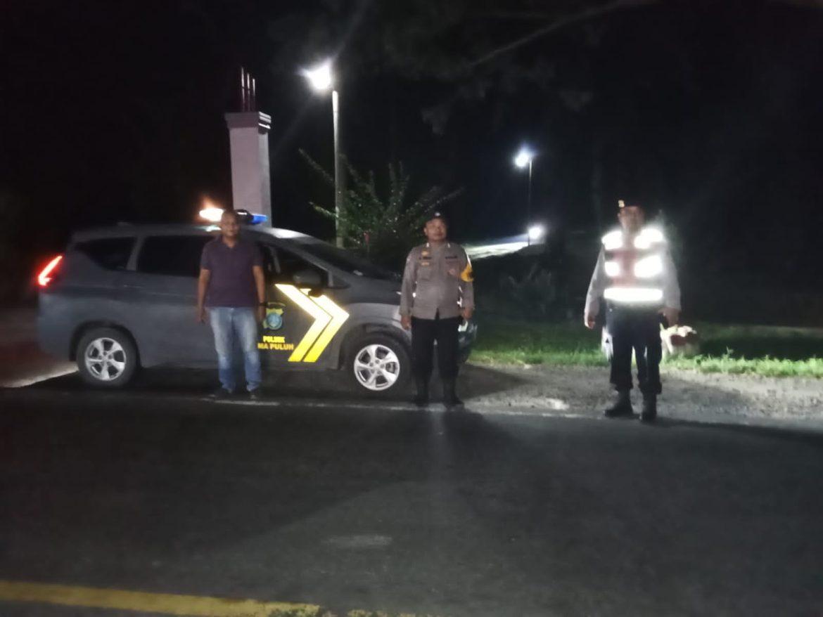 Polsek Lima Puluh Patroli Mobile Dilokasi Rawan Kejahatan