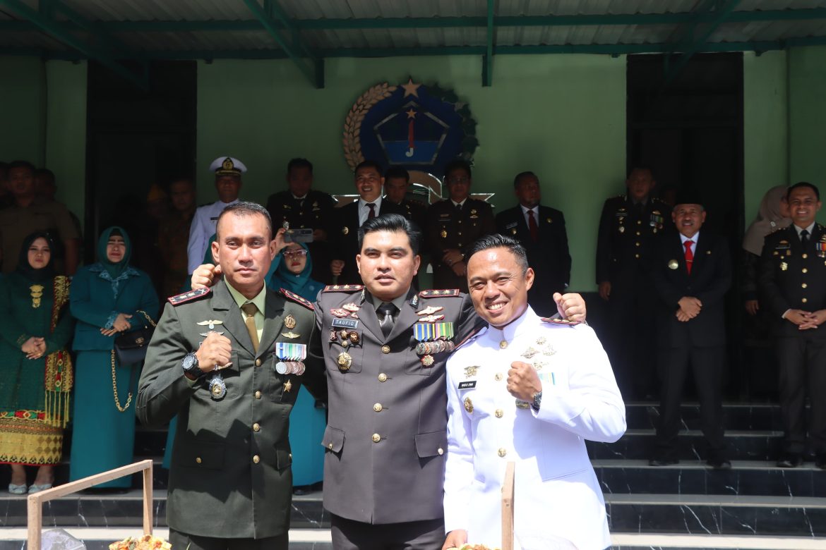 Kapolres Batu Bara Hadiri Upacara HUT TNI Ke-79