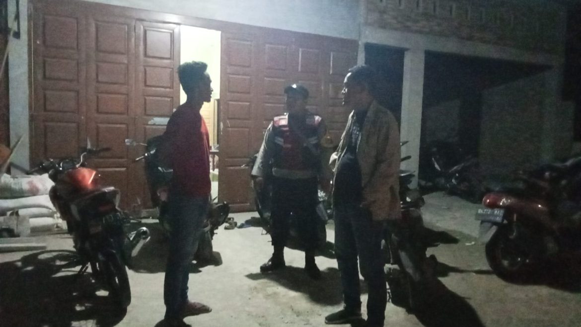 Patroli Polsek Lima Puluh Susuri Jalanan Antisipasi Aksi Geng Motor dan Balap Liar