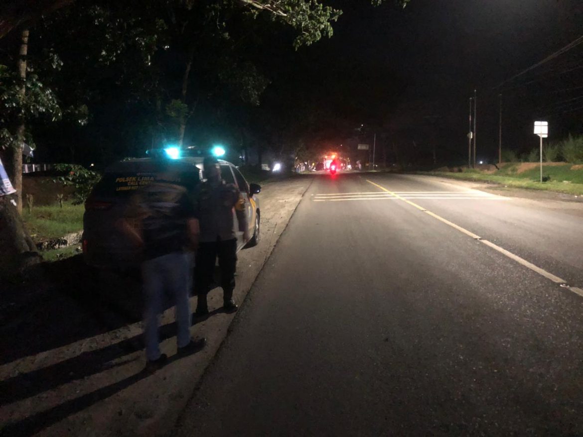 Polsek Lima Puluh Patroli Antisipasi Aksi Geng Motor