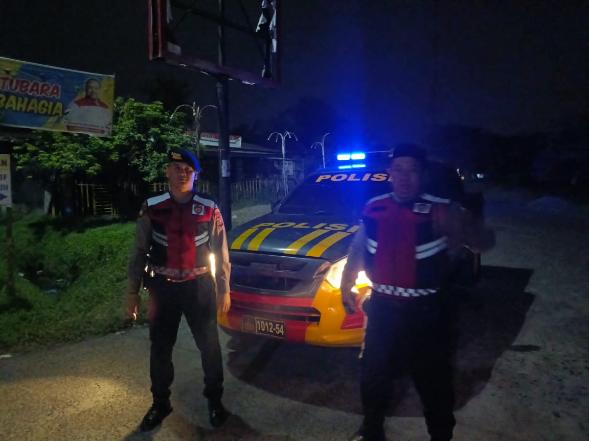 Sat Samapta Polres Batu Bara Patroli Antisipasi Kejahatan Jalanan Lewat Patroli Presisi