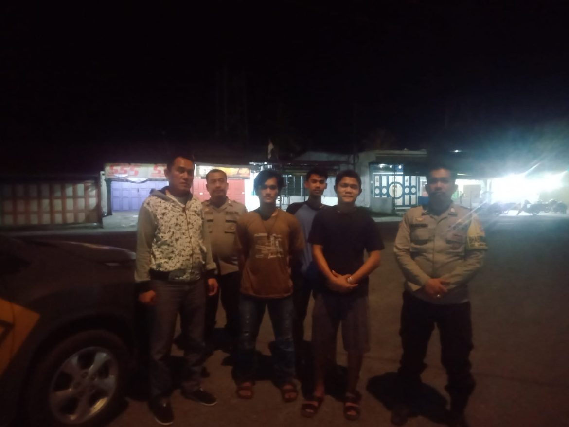 Cegah Aksi Geng Motor, Polsek Lima Puluh Optimalkan Patroli Mobile