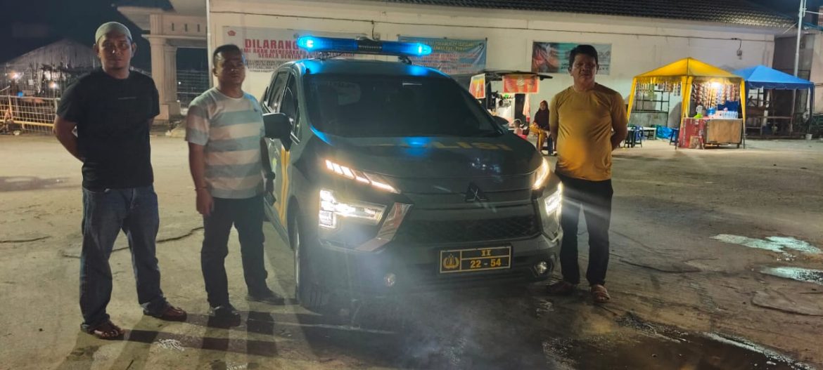 Antisipasi Geng Motor, Polsek Labuhan Ruku Perkuat Patroli Mobile