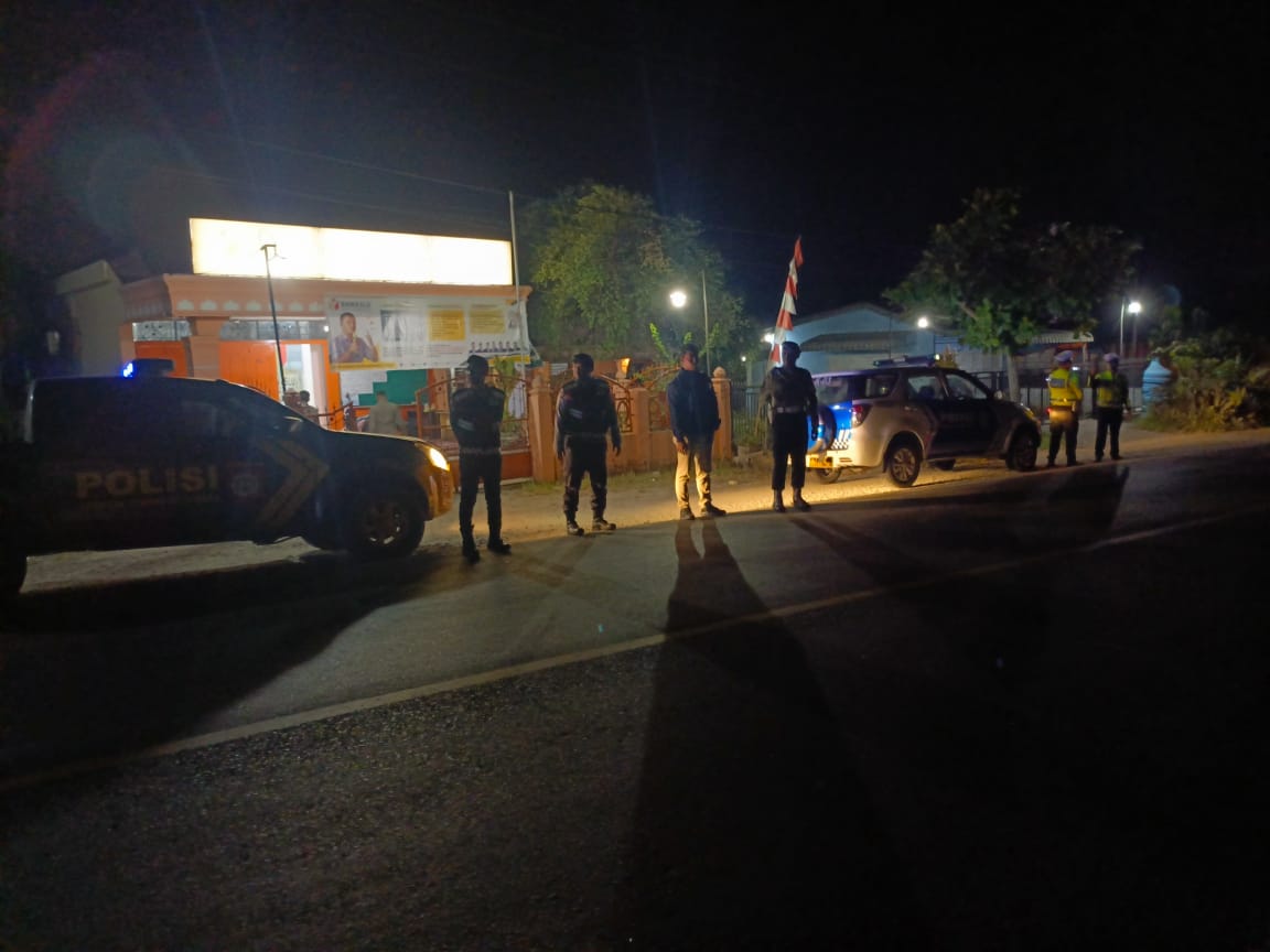 Antisipasi Geng Motor dan Kejahatan Jalanan, Polres Batu Bara Gelar Patroli Gabungan