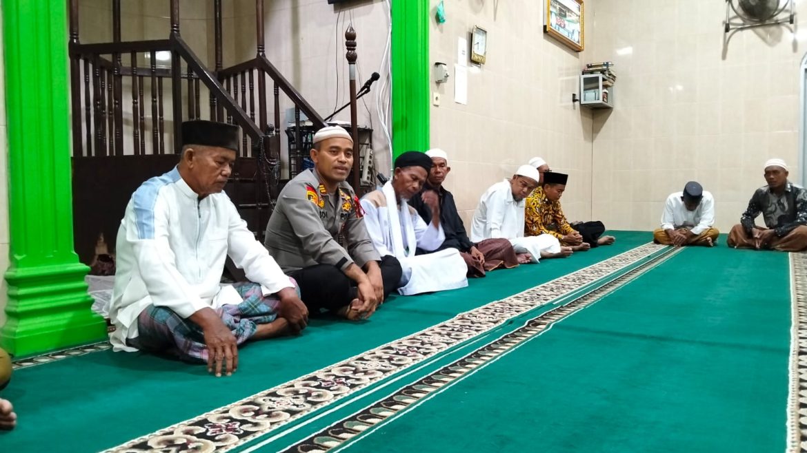 Kapolsek Medang Deras AKP Abdi Tansar, S.H, M.H Gelar Cooling System Melalui Sholat Subuh Berjamaah