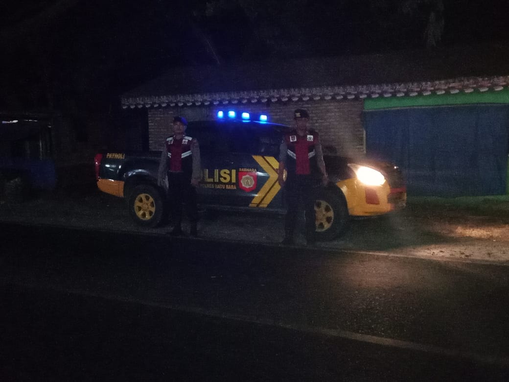 Patroli Blue Light Sat Samapta Polres Batu Bara Antisipasi Kejahatan Jalanan