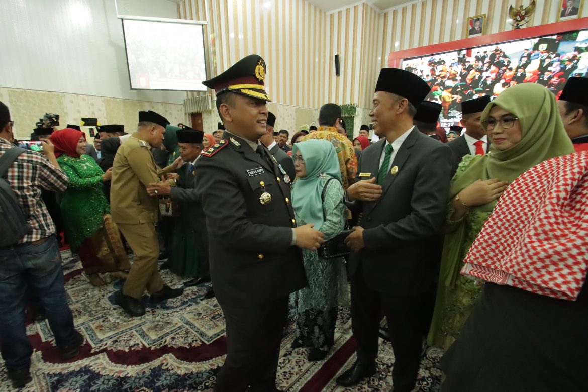 Kapolres Sergai Hadiri Pengambilan Sumpah Anggota DPRD 2024-2029