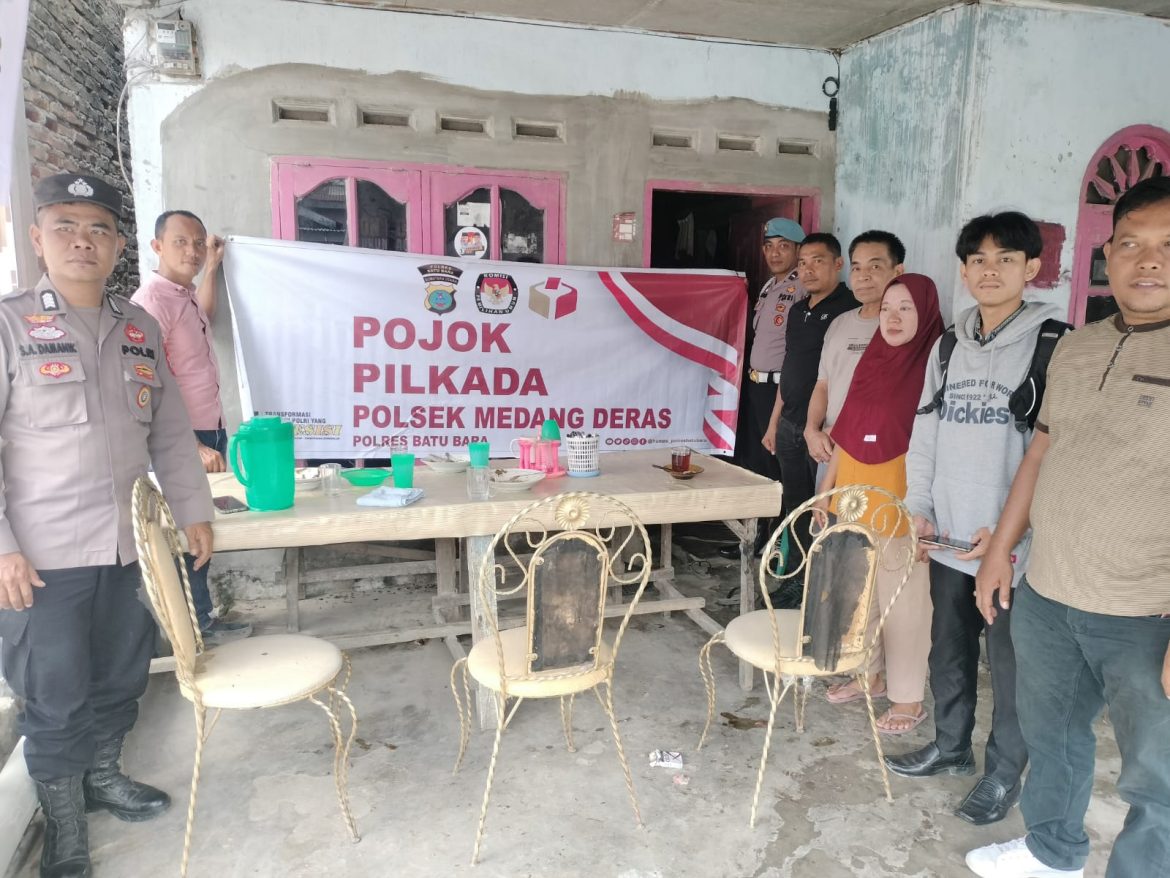Kapolsek Medang Deras AKP Abdi Tansar, S.H, M.H Perkuat Kamtibmas Lewat Pojok Pilkada