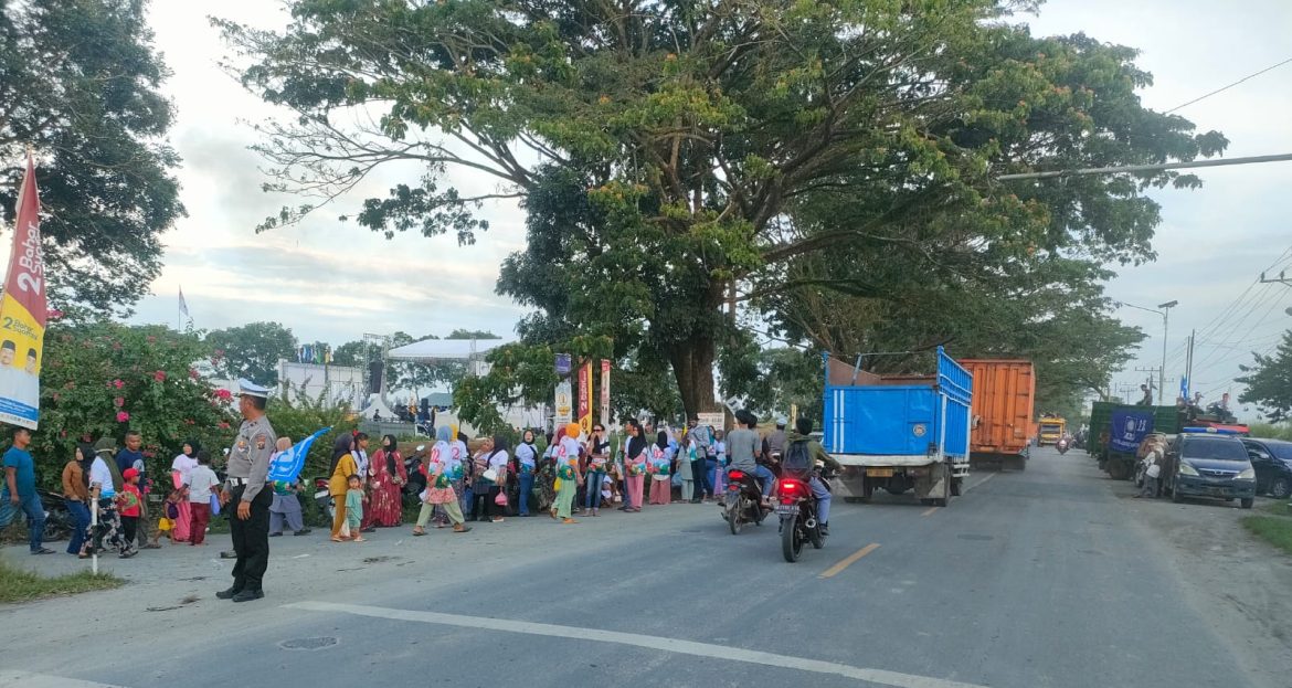 Sat Lantas Polres Batu Bara Gatur Lalin Tertib Berlalulintas