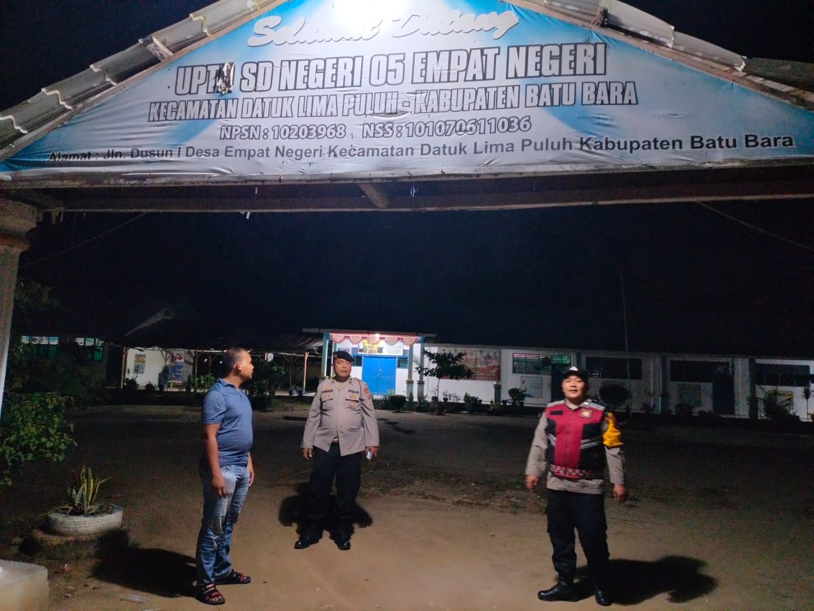 Polsek Lima Puluh Gelar Patroli Antisipasi Gangguan Kamtibmas