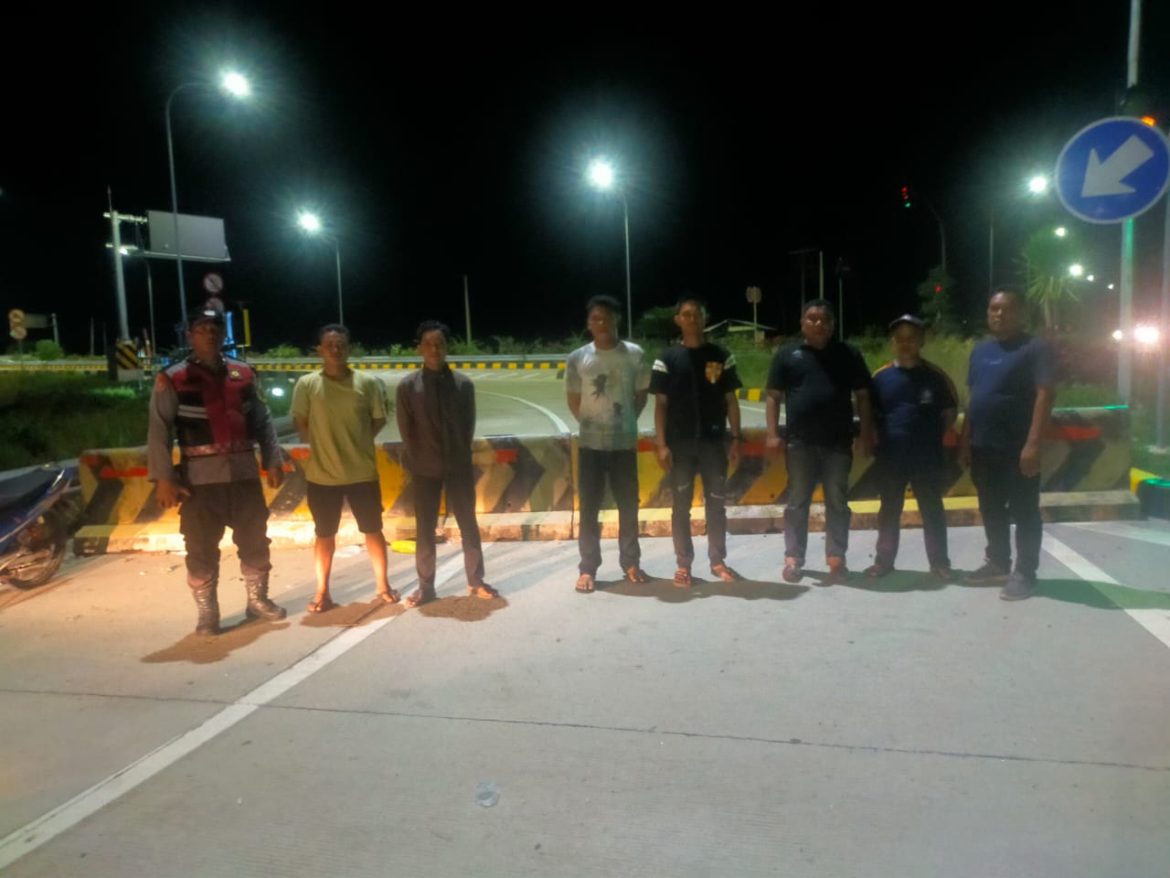 Polsek Medang Deras Gelar Patroli Mobile, Pastikan Kondusifitas Kamtibmas