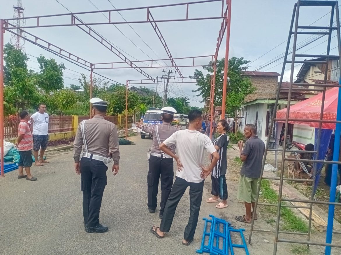 Sat Lantas Polres Tebing Tinggi Edukasi Warga Tertib Lalulintas
