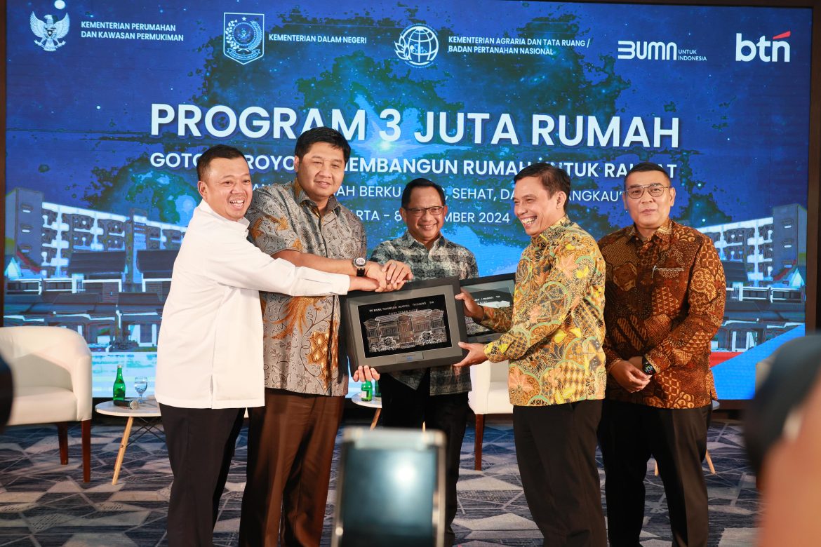 Kementerian ATR/BPN Siapkan 1,3 Juta Hektare Tanah untuk Dukung Pembangunan Prioritas, Salah Satunya Program 3 Juta Rumah