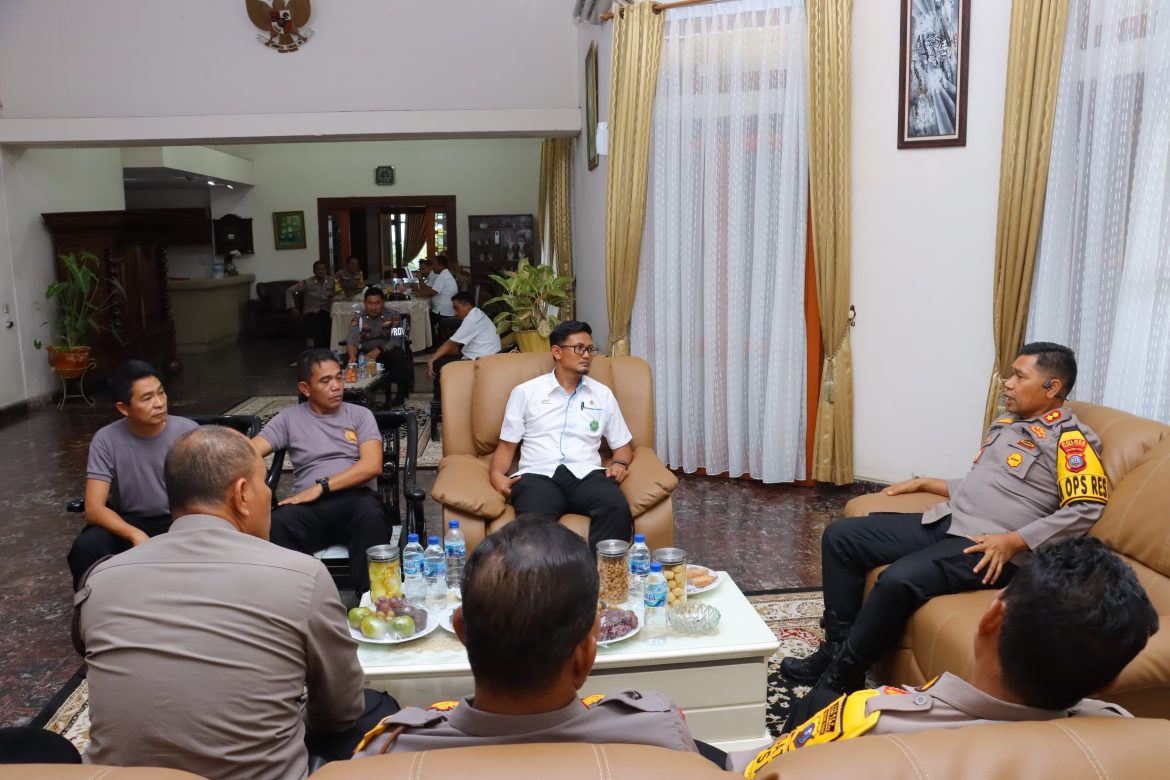 Kapolres Tebing Tinggi Cooling System dan Ajak PTPN IV Pabatu Dukung Program Ketahanan Pangan