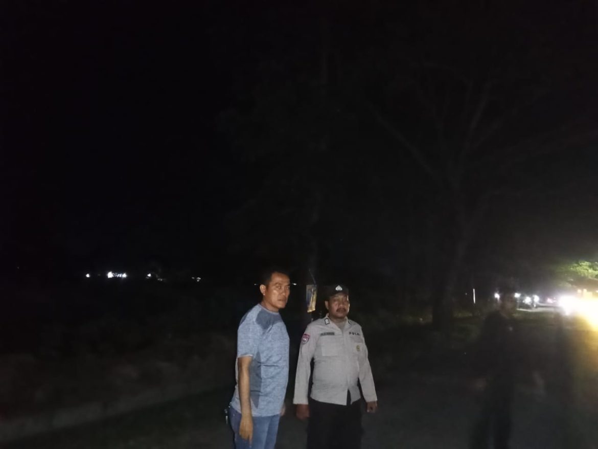 Polsek Lima Puluh Patroli Mobile Cegah Geng Motor dan Begal