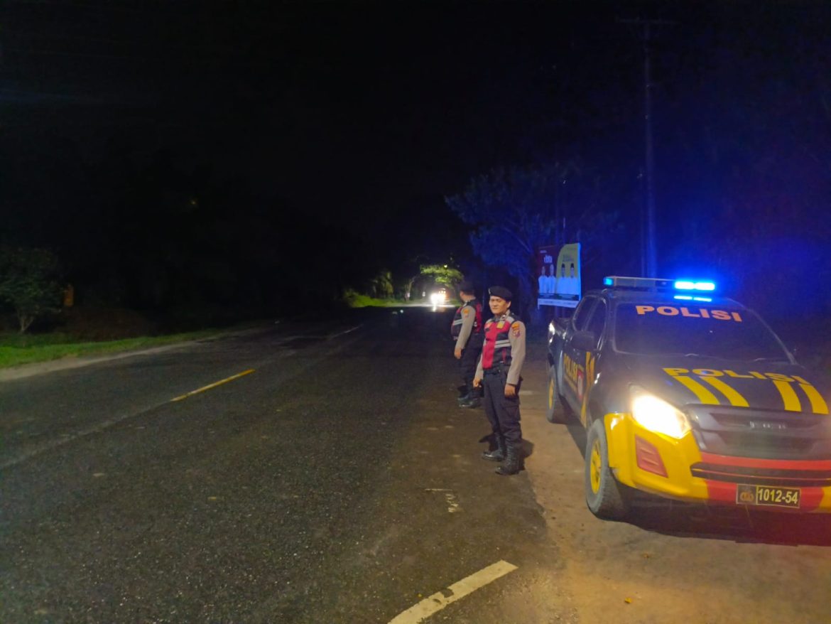 Pastikan Kondusifitas Kamtibmas, Sat Samapta Polres Batu Bara Patroli Disejumlah Lokasi