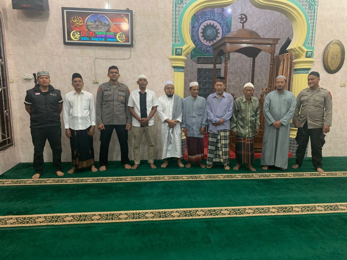 Polres Tebing Tinggi Sampaikan Pesan Kamtibmas Lewat Subuh Keliling