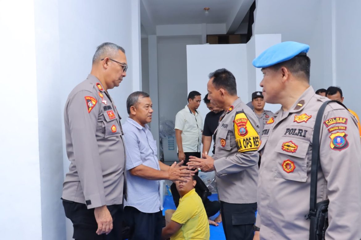 Wakapolres Tebing Tinggi Tinjau Penghitungan dan Pengepakan Surat Suara Pilkada 2024