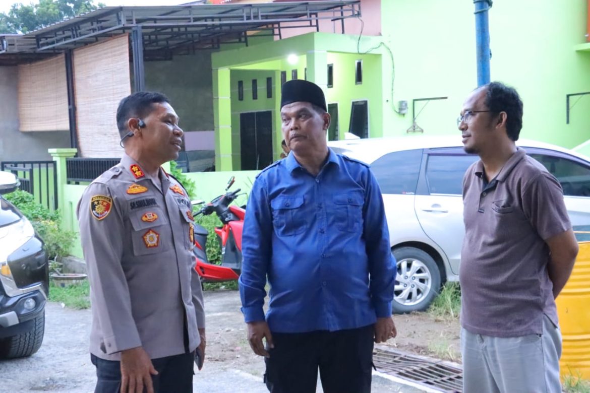 Kapolres Tebing Tinggi Kunjungi Rumah Duka Alm. Ibu Siti Helen Sembiring