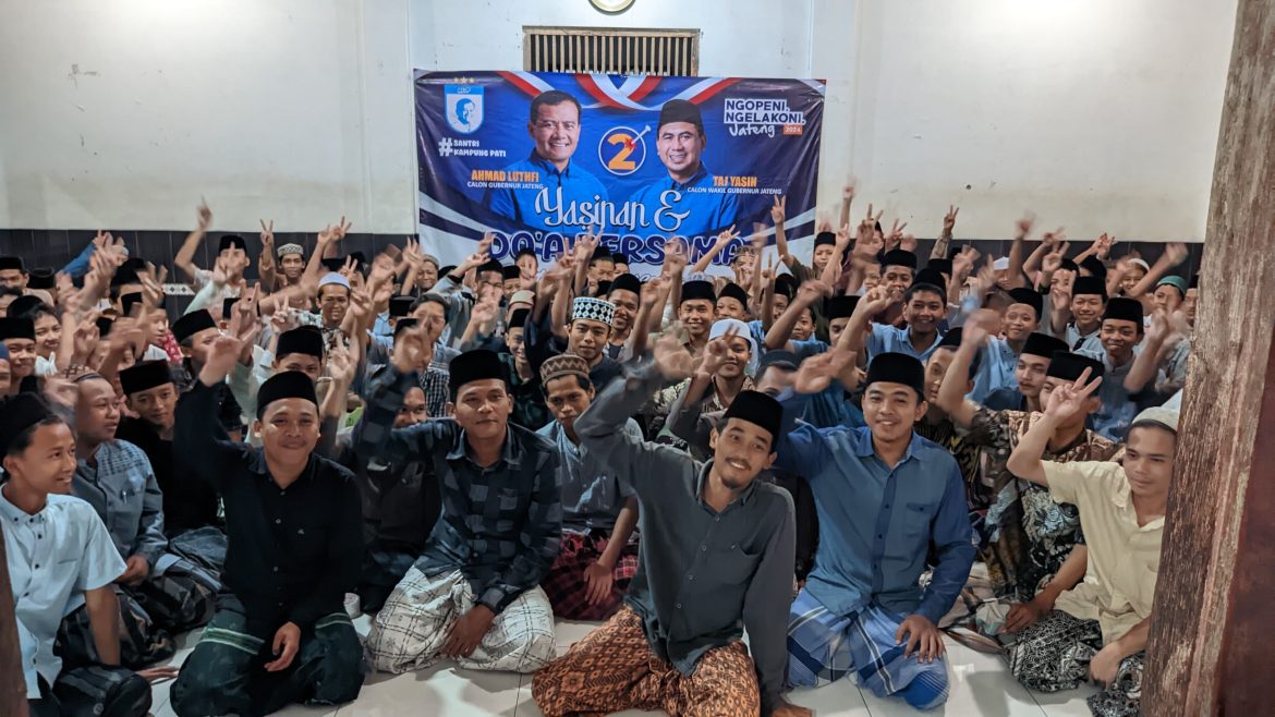 Secara Serentak Ponpes Di Pati Gelar Doa Bersama untuk Luthfi dan Gus Yasin