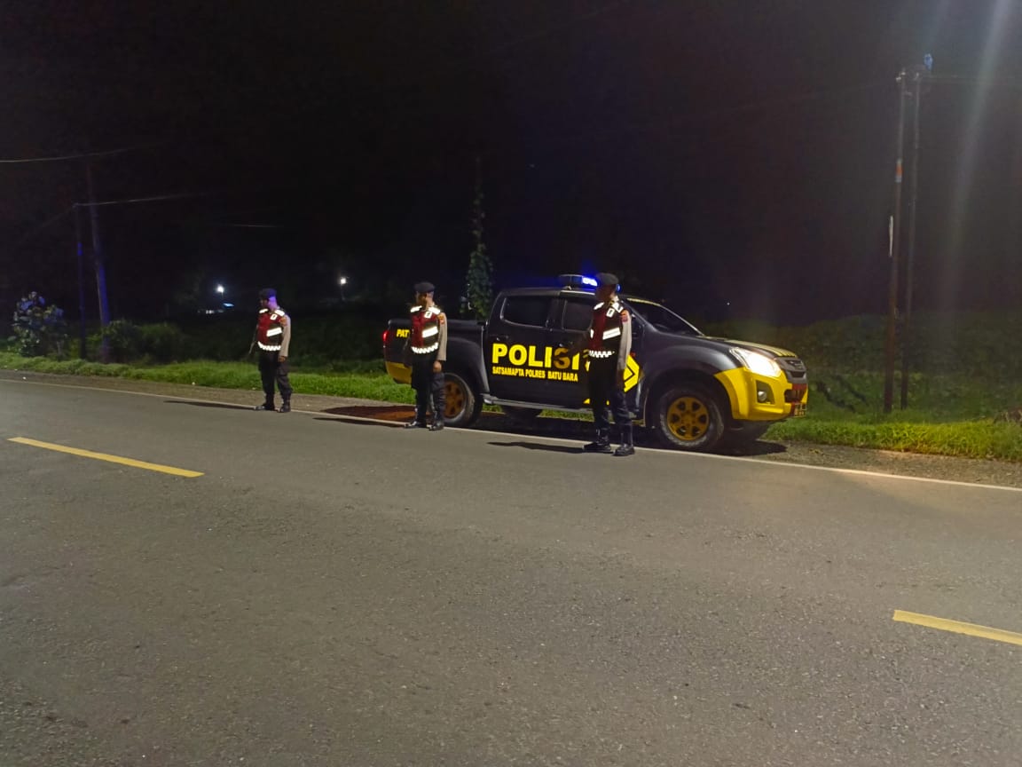 Jaga Kamtibmas, Sat Samapta Polres Batu Bara Laksanakan Patroli Presisi