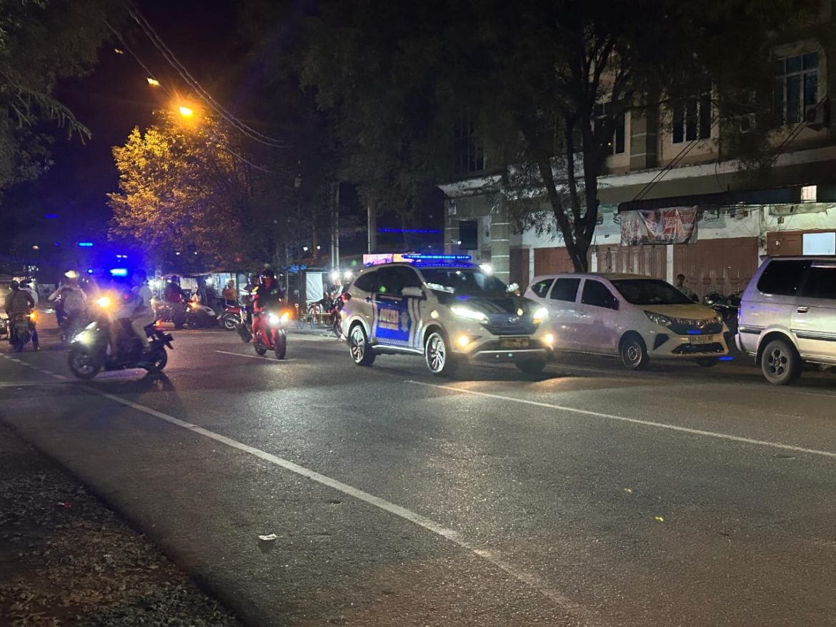 Jelang Pemungutan Suara, Polres Tebing Tinggi Pastikan Keamanan Melalui Patroli Skala Besar