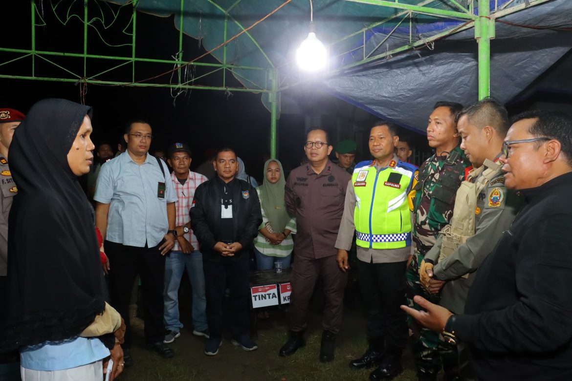 Pastikan Kesiapan Pilkada, Kapolres Tebing Tinggi dan Forkopimda Cek Sejumlah TPS