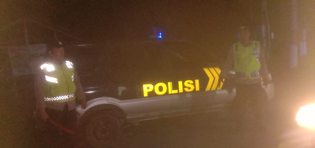 Polsek Tebing Tinggi Tingkatkan Patroli Blue Light