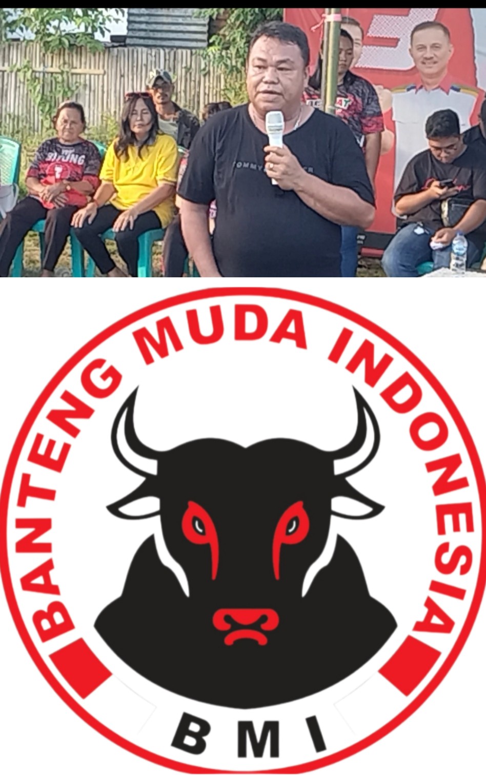 Ketua BMI Harisanto Pasa Hadir Dalam Kampanye Terbatas Geraldi Mantiri dan Erwin Wurangian GM-WIN, Bitung Sulawesi Utara