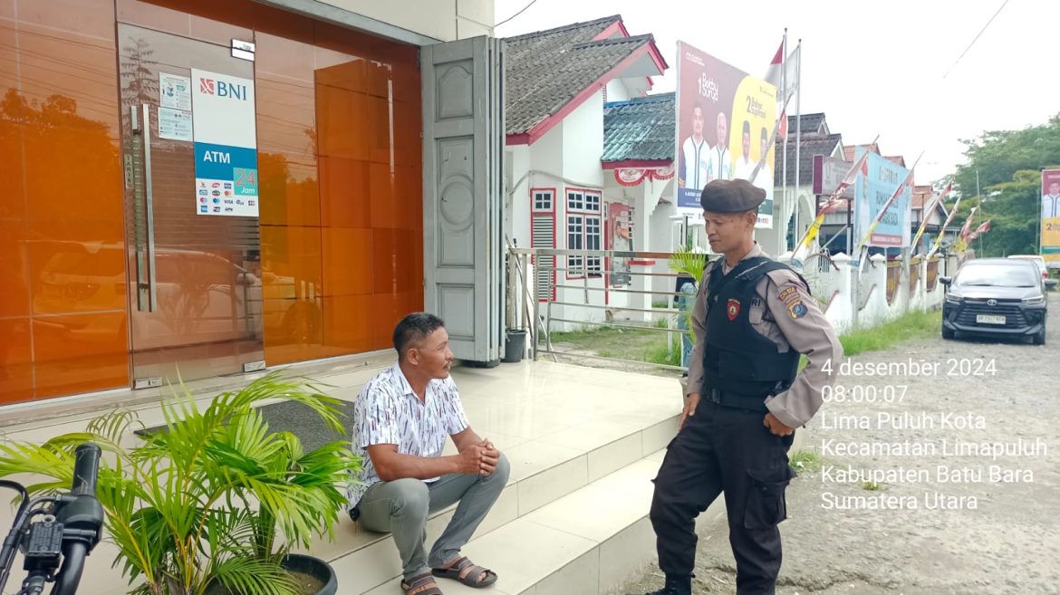 Polres Batu Bara Patroli Dialogis Antisipasi Kejahatan
