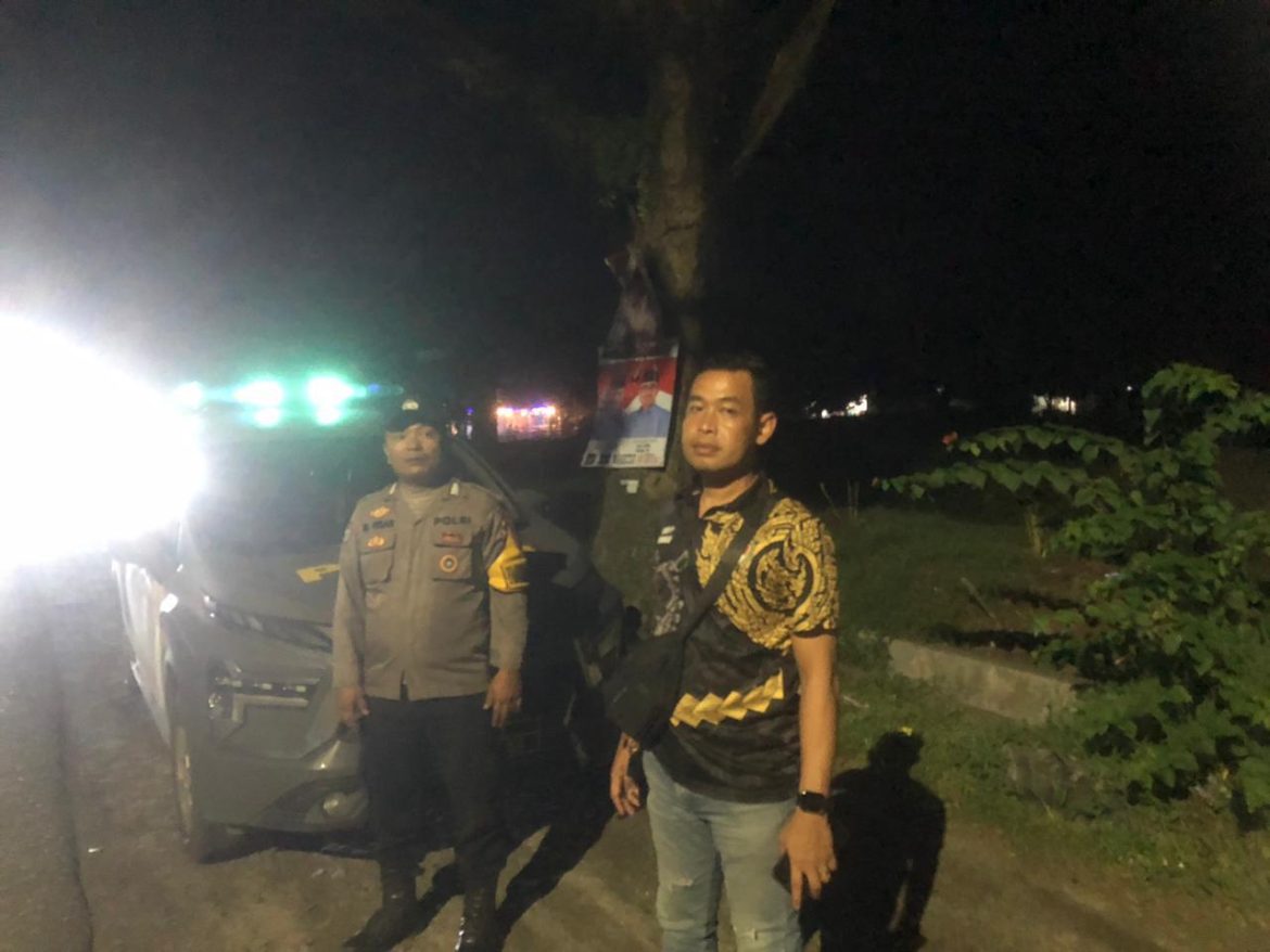 Polsek Lima Puluh Perkuat Patroli Antisipasi Kejahatan Jalanan