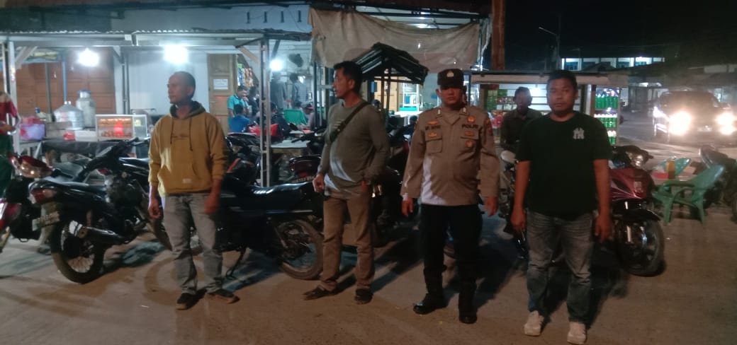 Cegah Aksi Kejahatan, Polsek Medang Deras Patroli di Jalanan