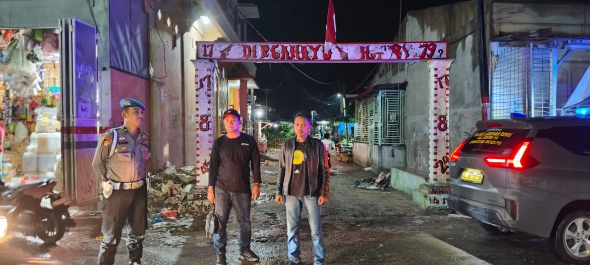 Perketat Kamtibmas, Polsek Labuhan Ruku Patroli Disejumlah Lokasi