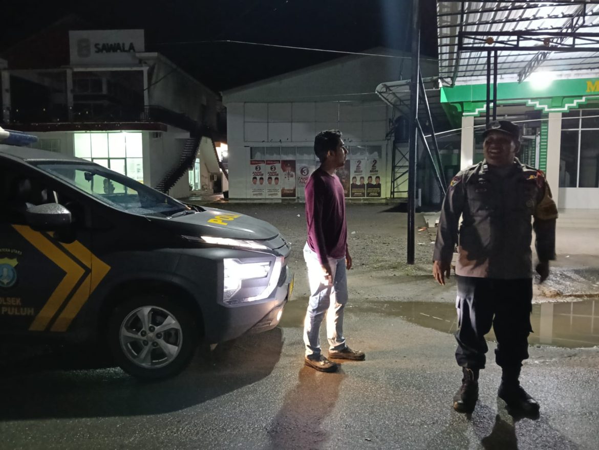 Polsek Lima Puluh Patroli Cegah Aksi Kejahatan