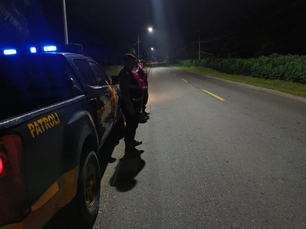 Cipta Kondusifitas Kamtibmas, Polres Batu Bara Laksanakan Patroli Presisi Kota