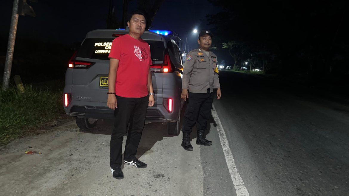 Polsek Lima Puluh Patroli Dialogis Sambangi Warga