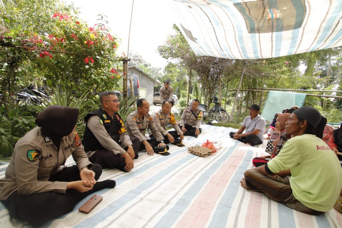 Polres Sergai Trauma Healing Keluarga Korban Pelajar Tewas Mengenaskan
