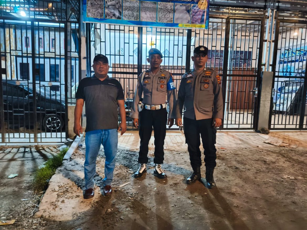 Antisipasi Kejahatan Malam, Polsek Medang Deras Perkuat Patroli Mobile