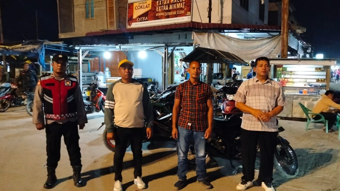 Cegah Aksi Geng Motor, Polsek Medang Deras Laksanakan Patroli Mobile