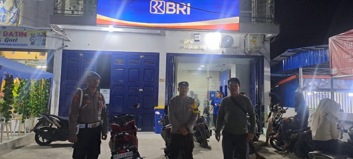 Patroli Mobile Polsek Labuhan Ruku Antisipasi Aksi Kejahatan